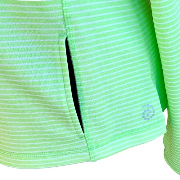 BE INSPIRED LADIES ATHLETIC ATHLEISURE RUNNING ZIP FRONT HAND POCKETS OUTDOORS M - Picture 5 of 7